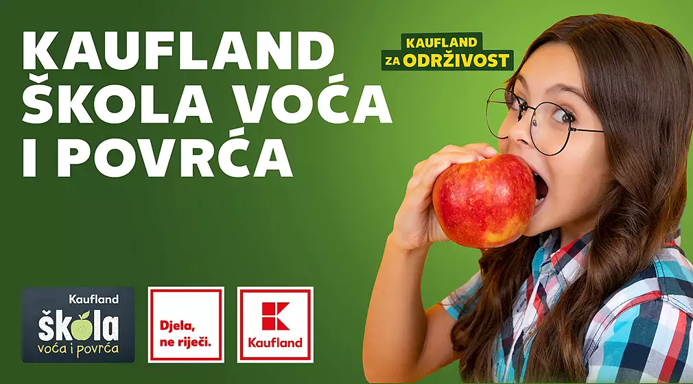 Pobjednici smo natječaja “Kaufland škola voća i povrća” za školsku godinu 2025./2026.