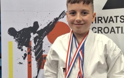 Učenik OŠ Fažana briljirao na državnom karate prvenstvu!